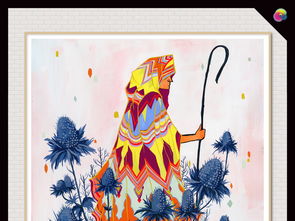 欧美复古手绘抽象美女 装饰艺术与高清设计素材全解析